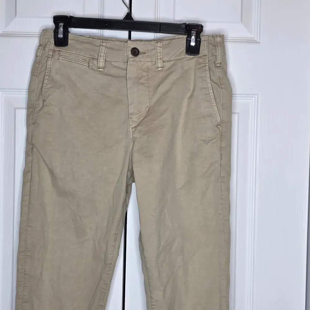 American Eagle Flex Slim Men's Khaki Pants 28x32